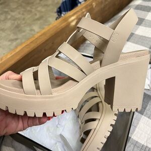 High heel sandals